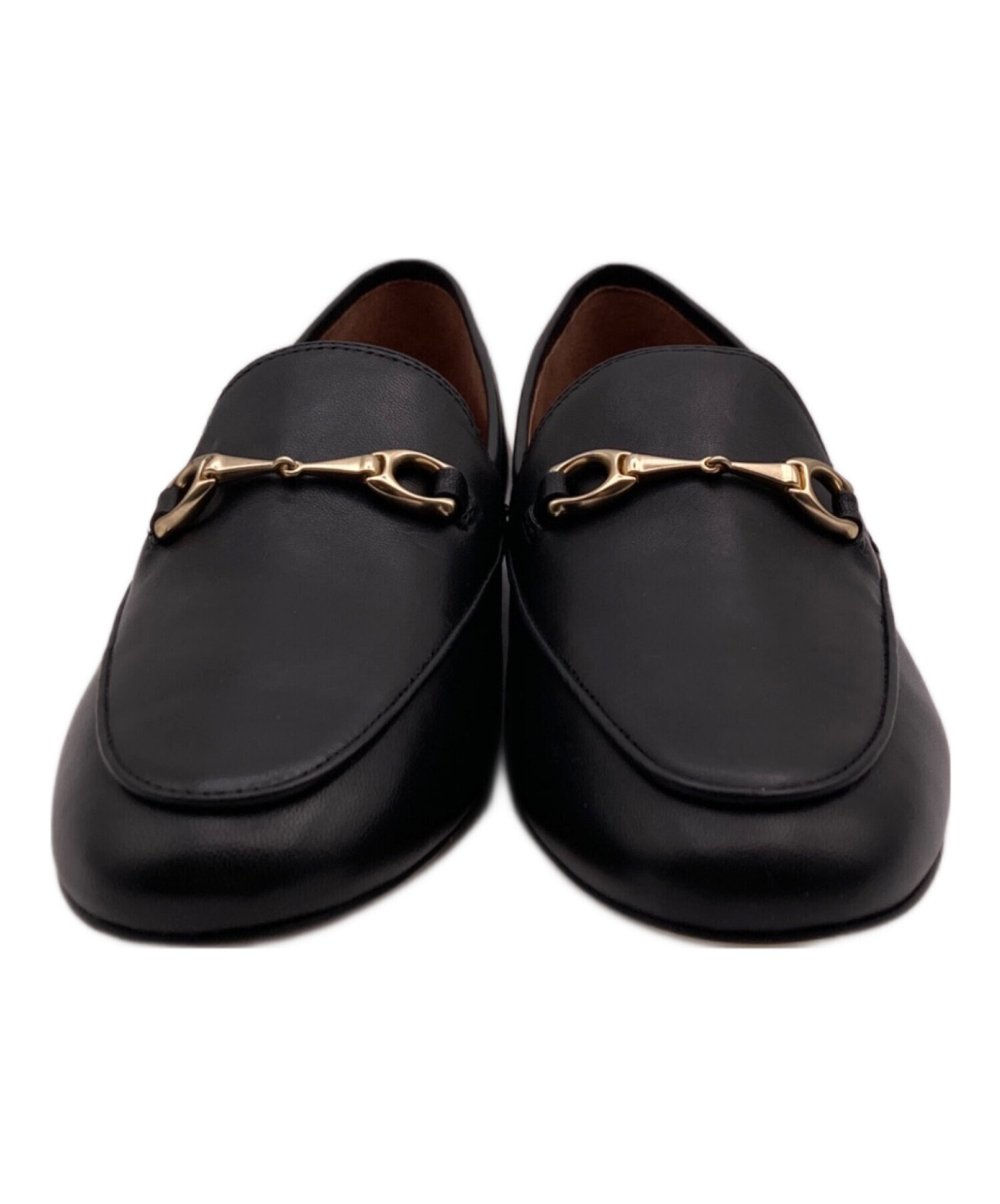 中古・古着通販】COACH (コーチ) ハーレーローファー ブラック サイズ