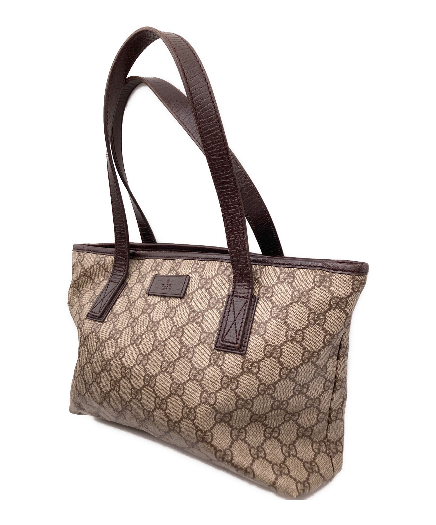 GUCCI GGスプリーム・GGプラス 応価格相談 中古・古着通販】GUCCI (グッチ) GGスプリームプラス トートバッグ