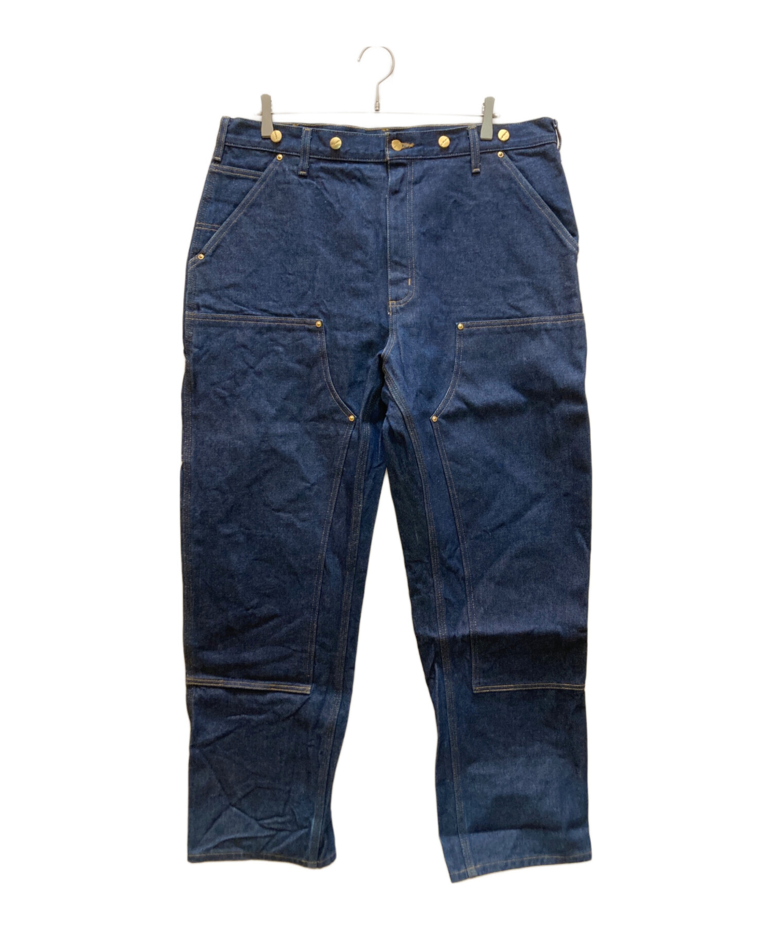 希少　Carhartt ダブルニーデニム　ペインターパンツ 33×32 中古・古着通販】CarHartt (カーハート) ダブルニーペインターデニム