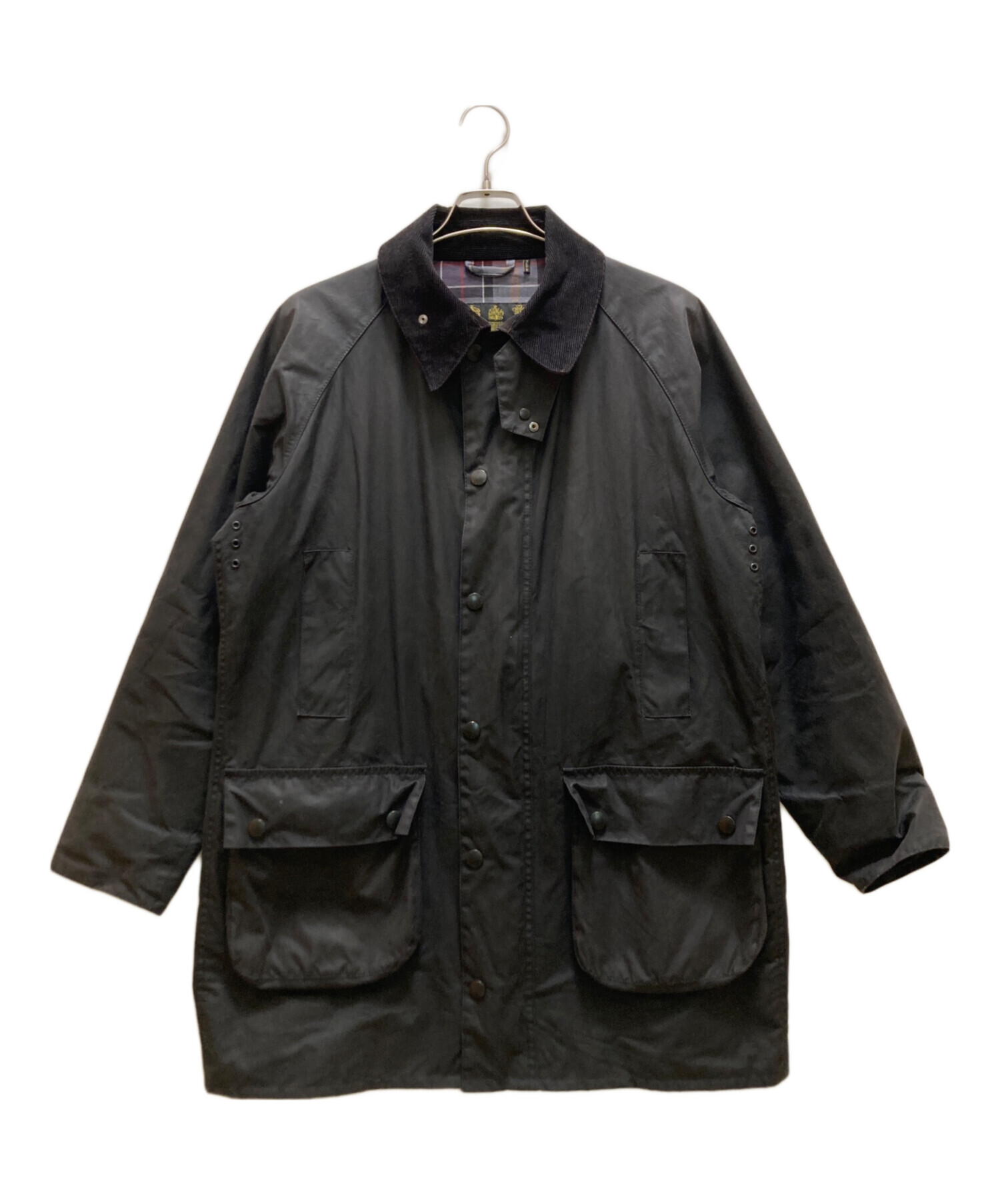 中古・古着通販】Barbour (バブアー) GAMEFAIR WAX JACKET ブラック 