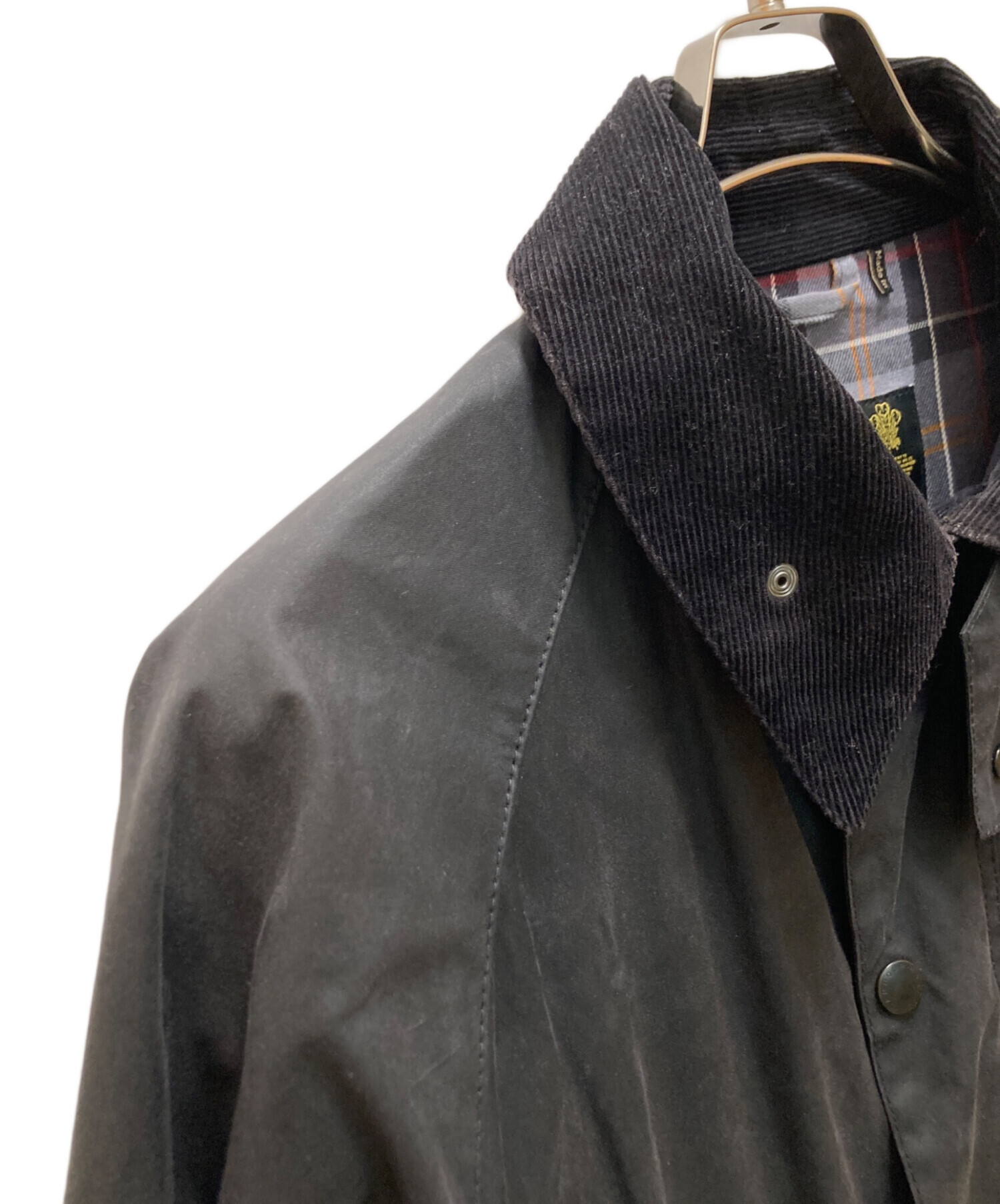 中古・古着通販】Barbour (バブアー) GAMEFAIR WAX JACKET ブラック