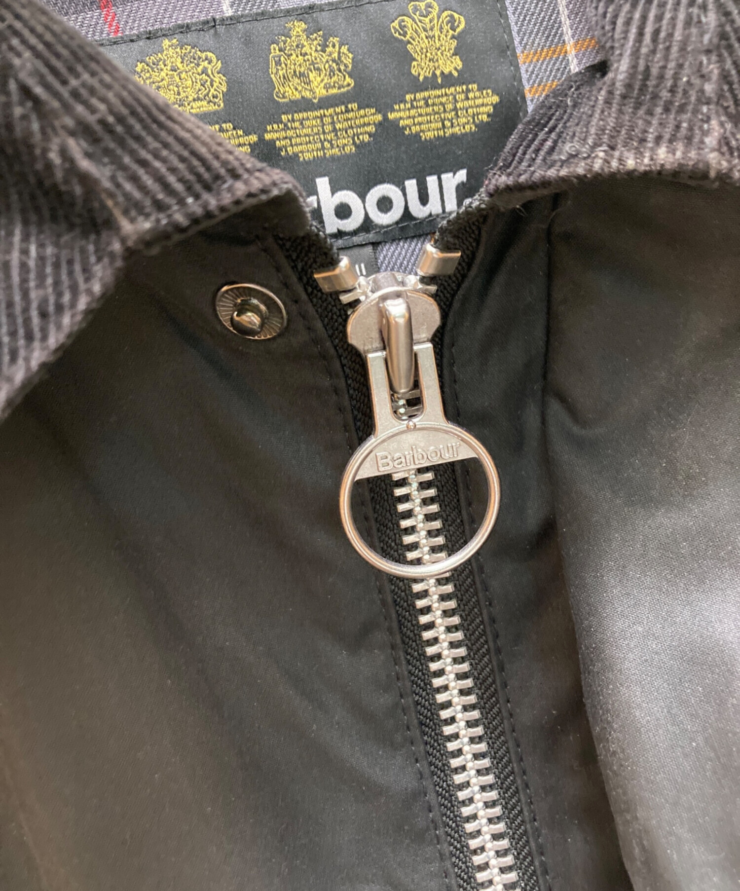 中古・古着通販】Barbour (バブアー) GAMEFAIR WAX JACKET ブラック
