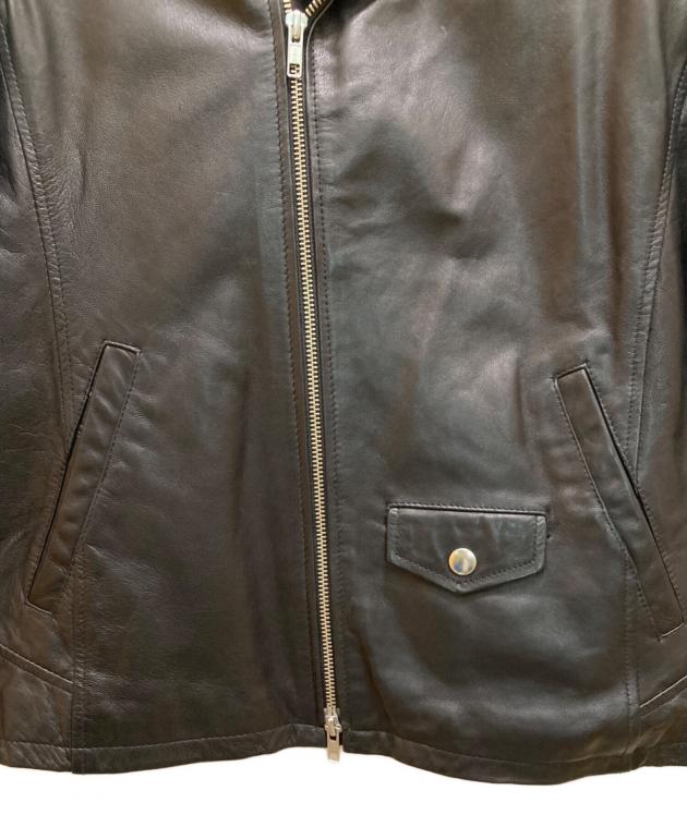 中古・古着通販】HARE (ハレ) ラムレザーダブルライダースジャケット