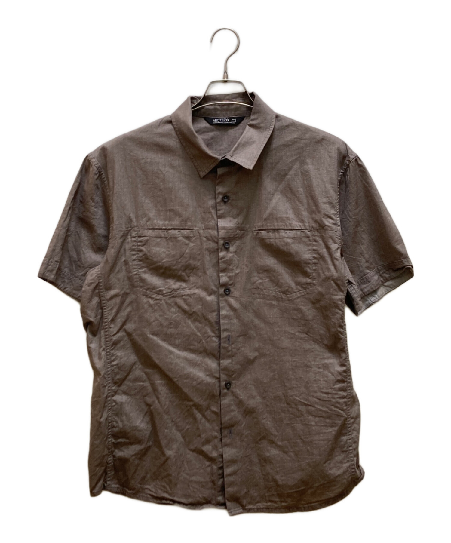 アークテリクス　半袖シャツ 中古・古着通販】ARC'TERYX (アークテリクス) 半袖シャツ ブラウン