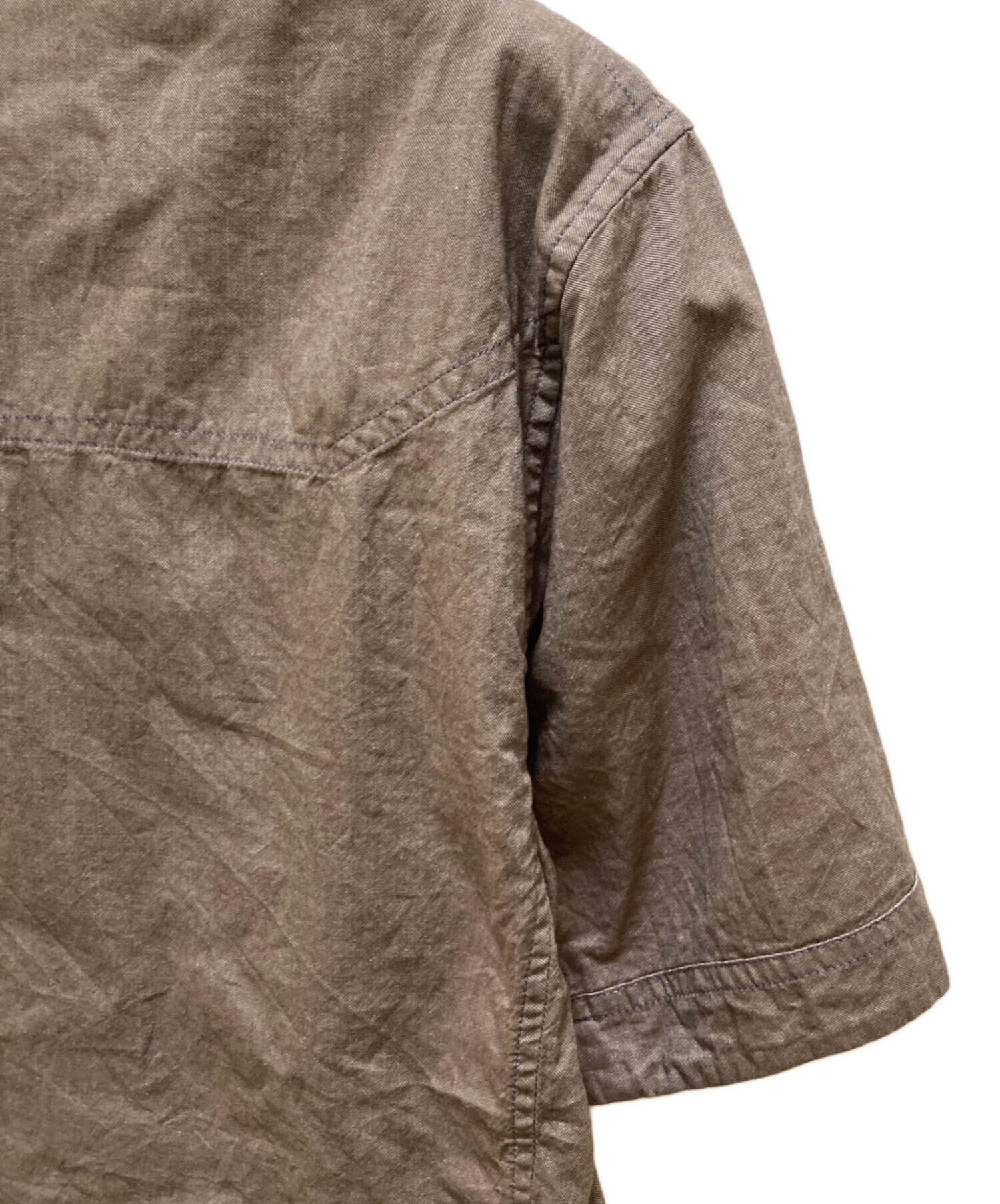 ARC'TERYX ベージュ 半袖シャツ L 中古・古着通販】ARC'TERYX (アークテリクス) 半袖シャツ ブラウン