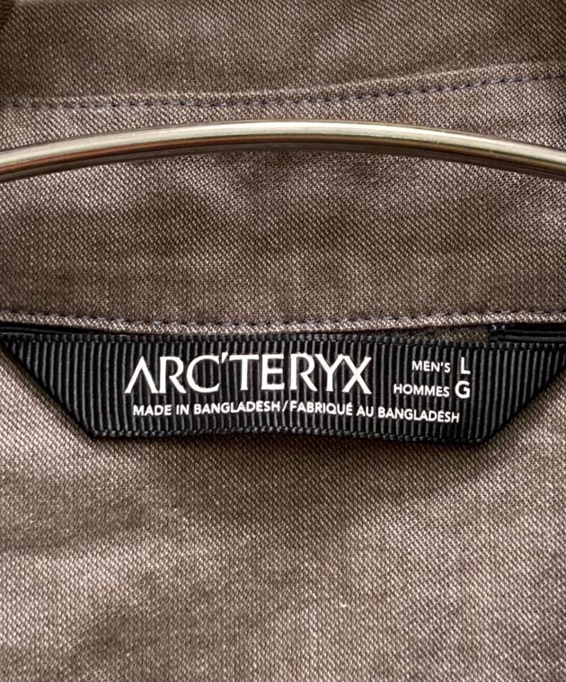 中古・古着通販】ARC'TERYX (アークテリクス) 半袖シャツ ブラウン