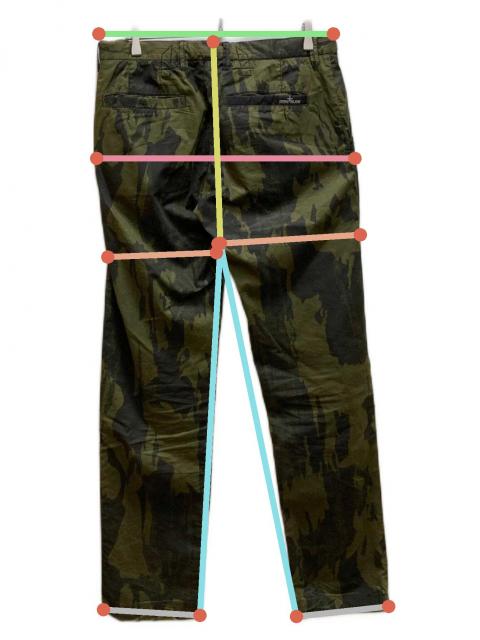 【レア】ストーンアイランド　パンツ　レインカモ　サイズW34 中古・古着通販】STONE ISLAND (ストーンアイランド) カモフラ