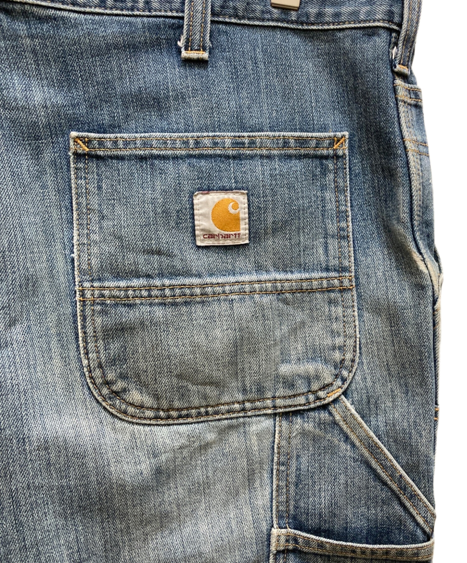 中古・古着通販】CarHartt (カーハート) ダブルニーペインターデニム