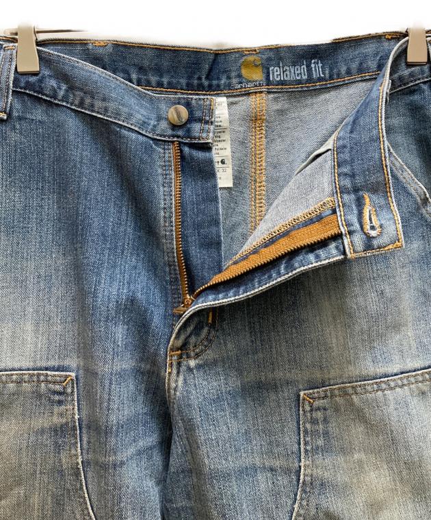中古・古着通販】CarHartt (カーハート) ダブルニーペインターデニム