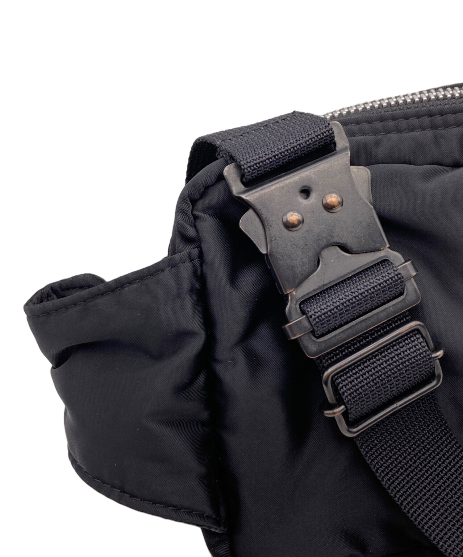 【未使用】ポーター　タンカー　ボディバッグ　ウェストバッグ 中古・古着通販】PORTER (ポーター) タンカー ウエストバッグ ブラック