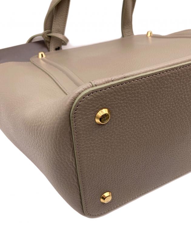 【中古】ペッレモルビダ トート ショルダー ベージュ 中古・古着通販】PELLE MORBIDA (ペッレモルビダ) VELA シュリンク型