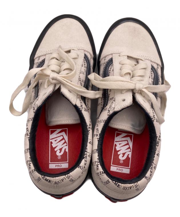 中古・古着通販】VANS (ヴァンズ) SUPREME (シュプリーム) オールド
