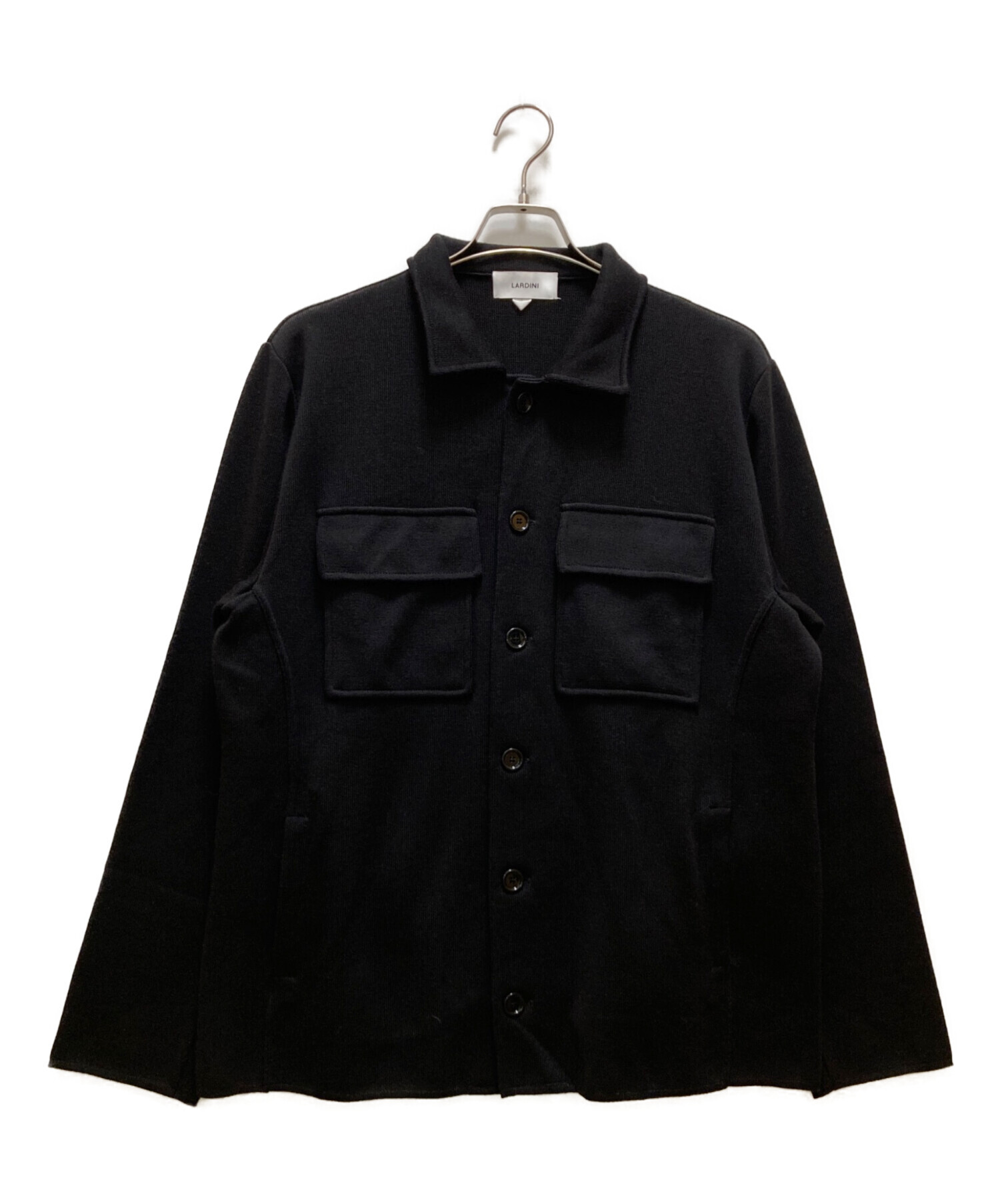 LARDINI ジャケット　中古　古着 中古・古着通販】LARDINI (ラルディーニ) ニットジャケット ブラック
