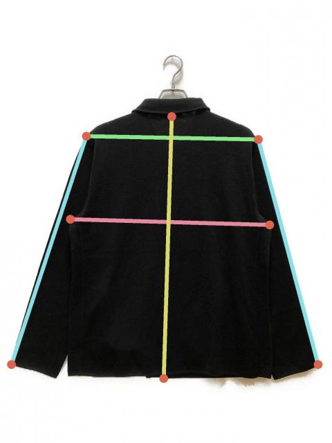 <24年モデル>LARDINI グリーン フラックス ニットジャケット XL 中古・古着通販】LARDINI (ラルディーニ) ニットジャケット ブラック