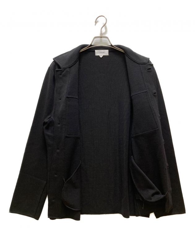 中古・古着通販】LARDINI (ラルディーニ) ニットジャケット ブラック