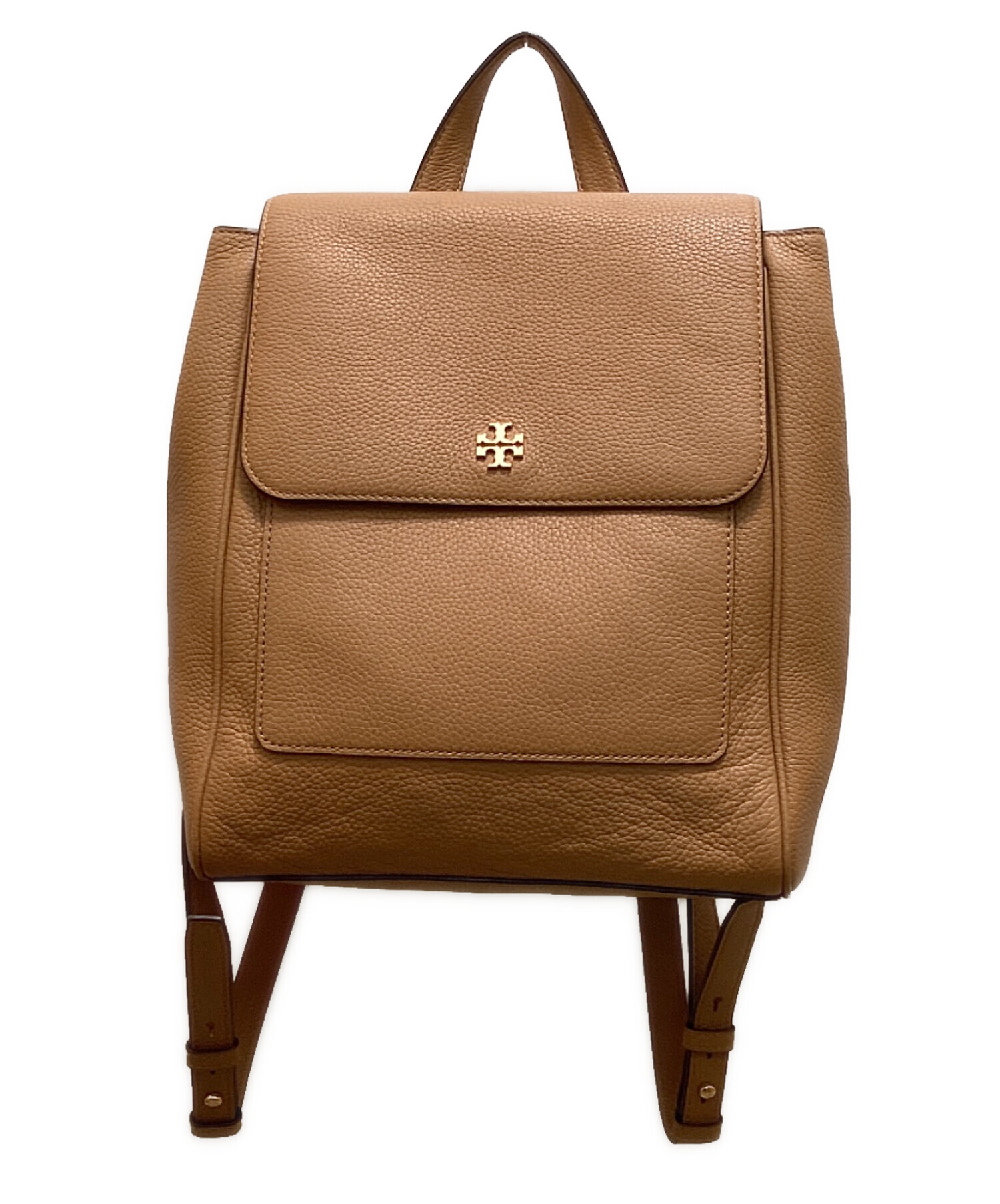 Tory Burch トリーバーチ レザー リュック タッセル付き 中古・古着通販】TORY BURCH (トリーバーチ) レザーリュック ベージュ