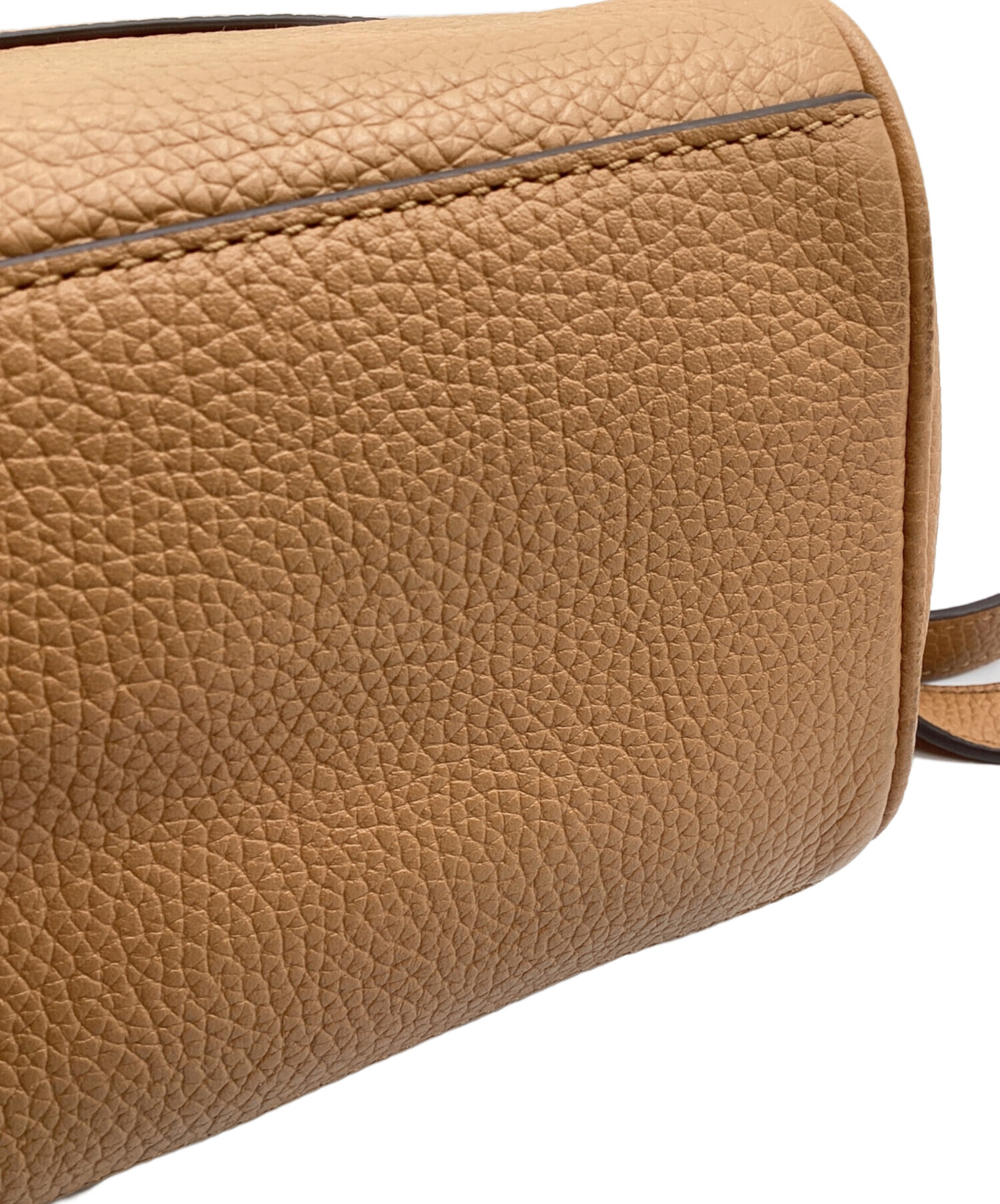 中古・古着通販】TORY BURCH (トリーバーチ) レザーリュック ベージュ 
