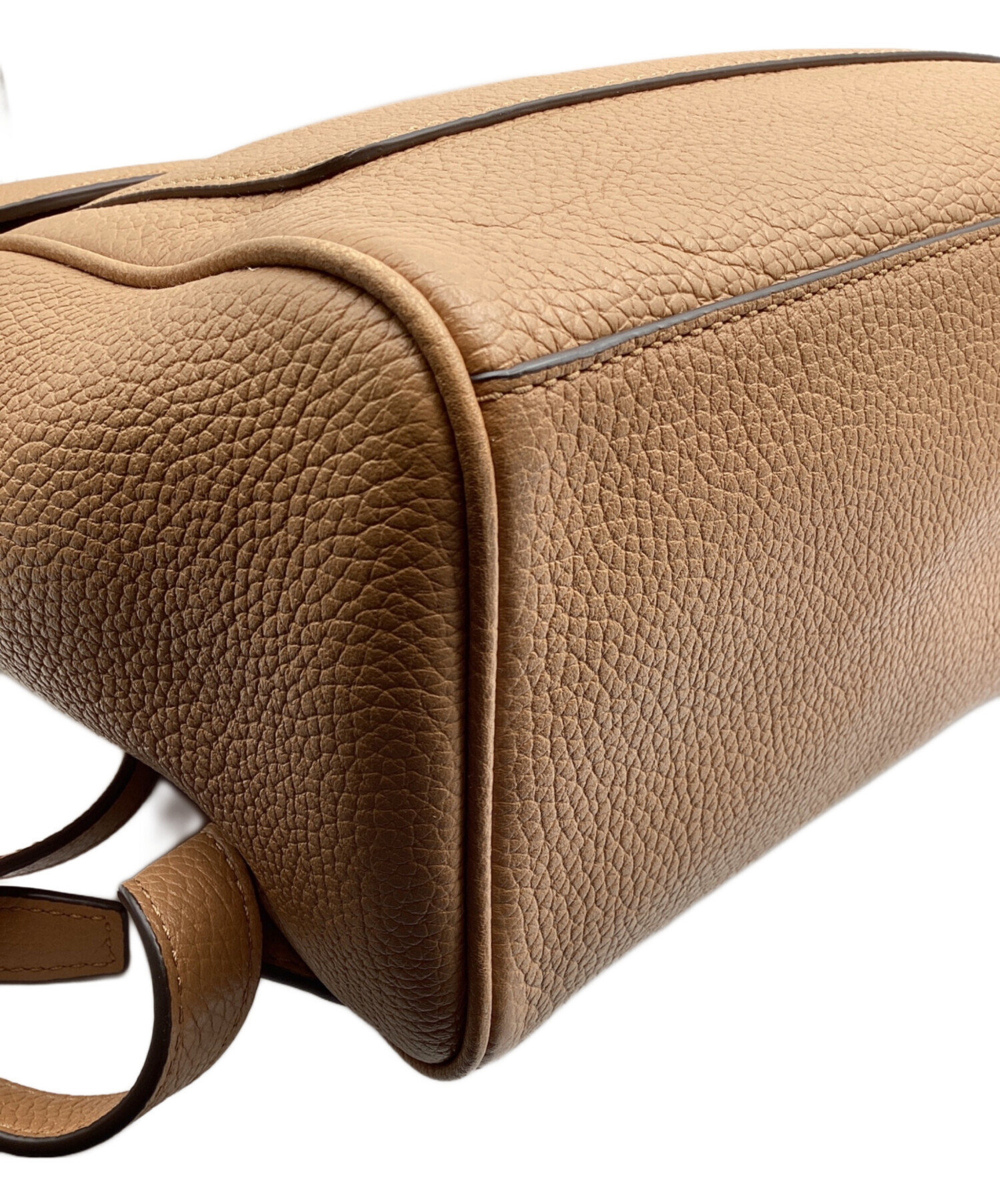 中古・古着通販】TORY BURCH (トリーバーチ) レザーリュック ベージュ