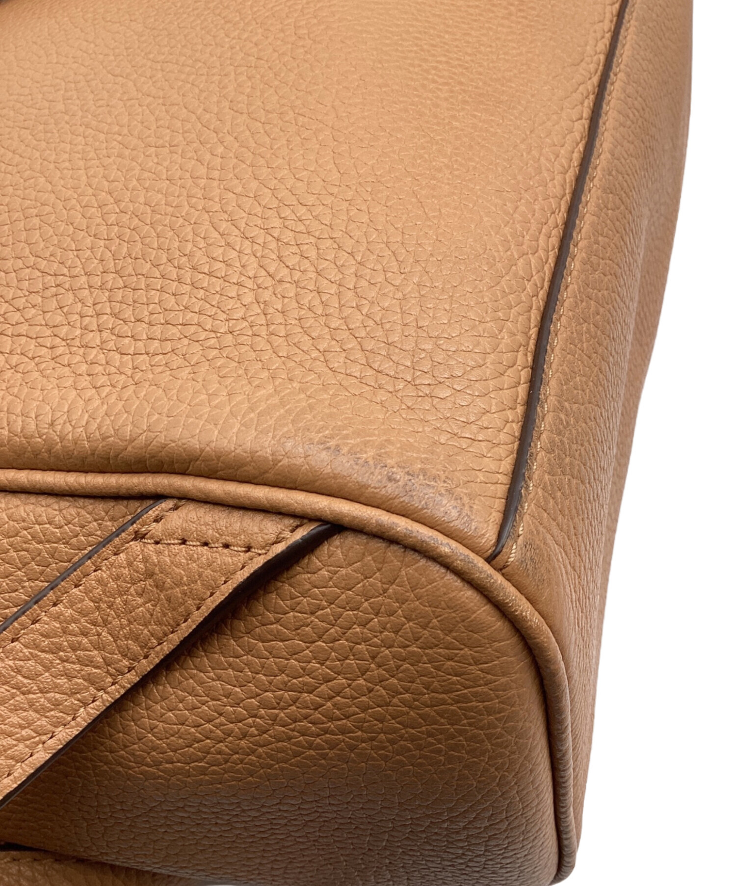 中古・古着通販】TORY BURCH (トリーバーチ) レザーリュック ベージュ 