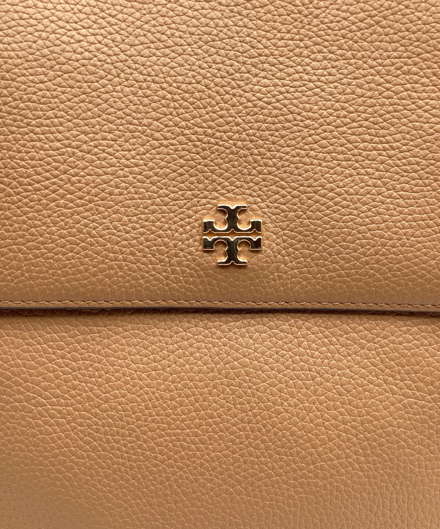 中古・古着通販】TORY BURCH (トリーバーチ) レザーリュック ベージュ 