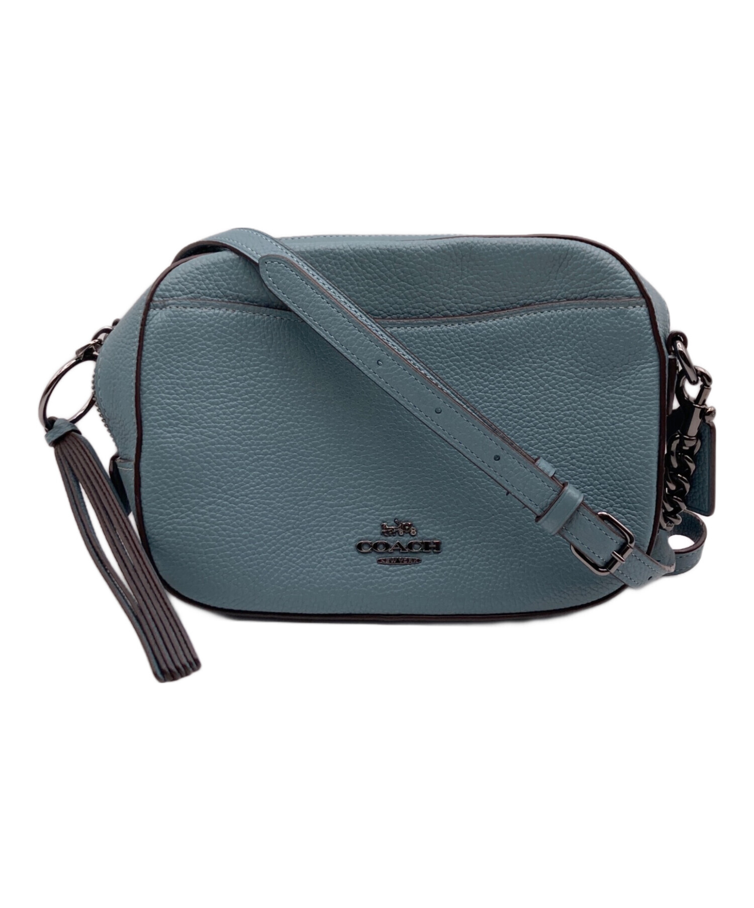 中古・古着通販】COACH (コーチ) カメラバッグ ブルー｜ブランド・古着 