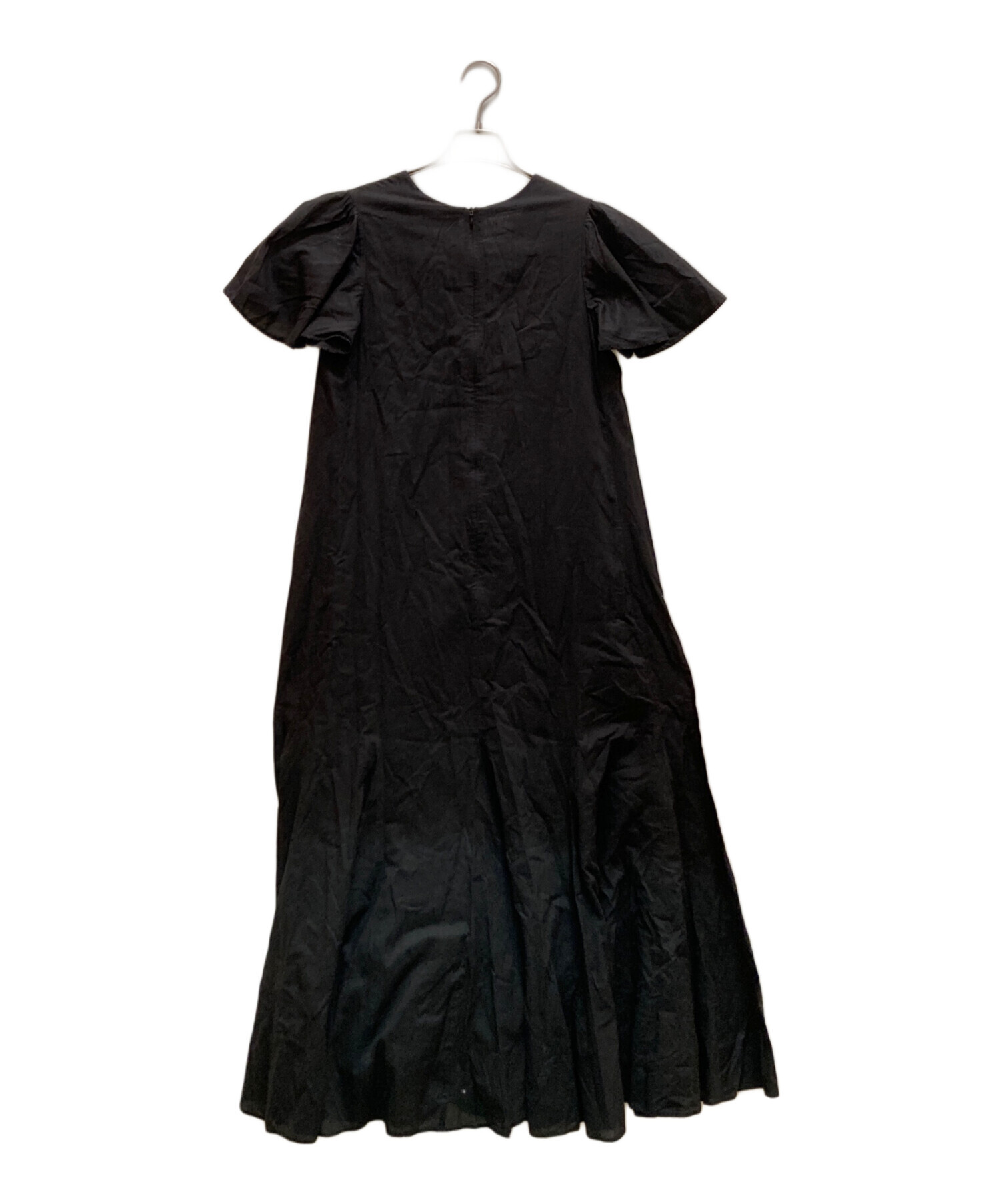 中古・古着通販】MARIHA (マリハ) 半袖ワンピース ブラック サイズ:36