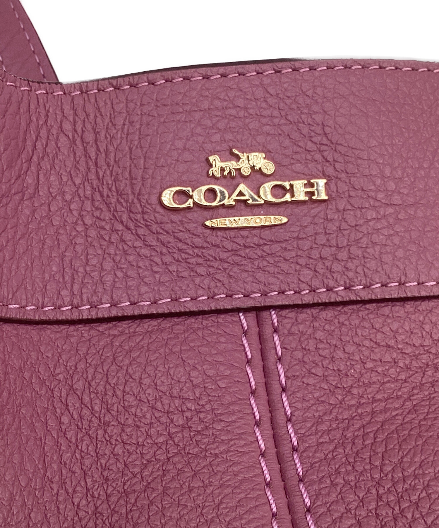 中古・古着通販】COACH (コーチ) 2WAYショルダーバッグ ピンク