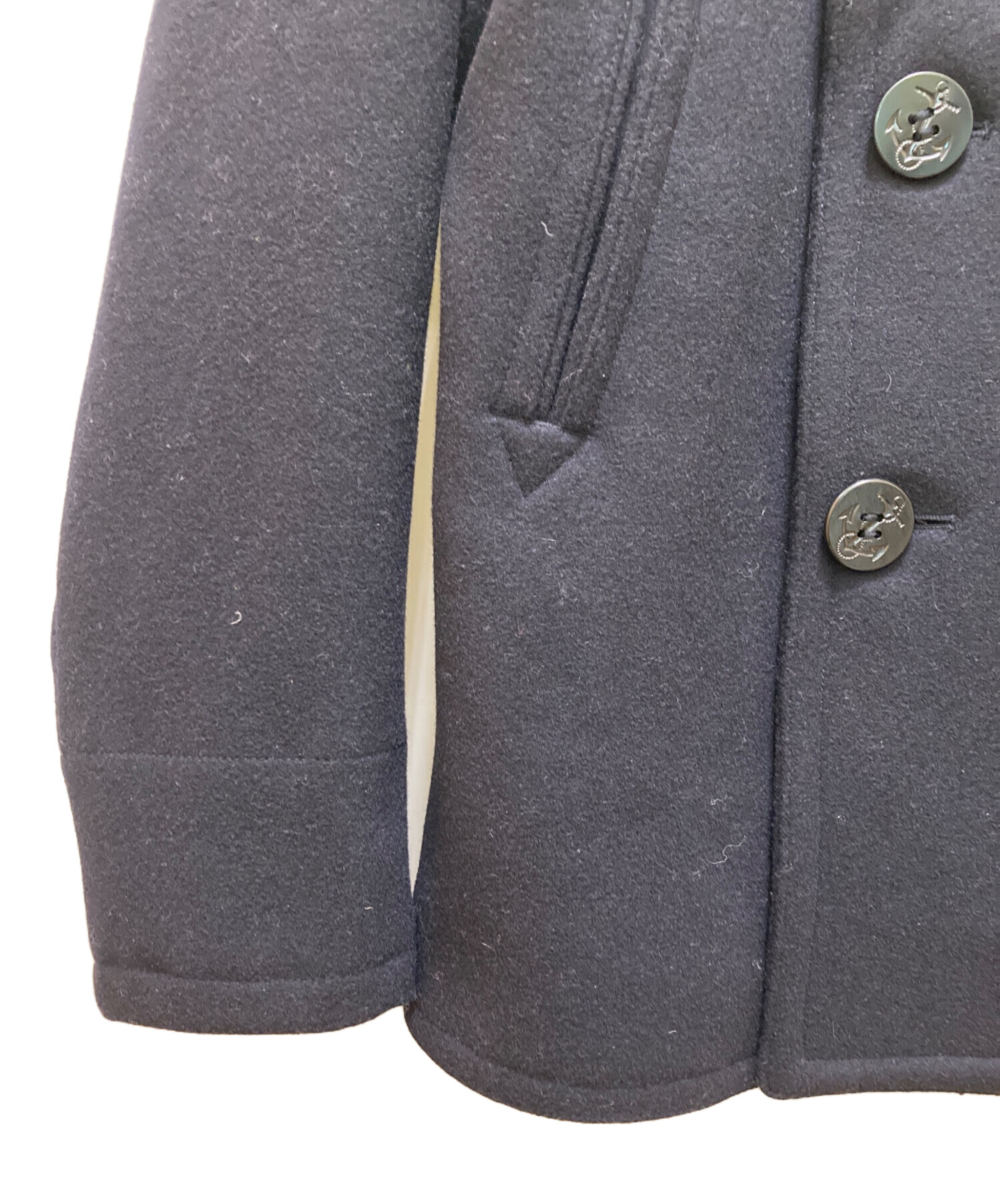 中古・古着通販】RRL (ダブルアールエル) 8ボタンウールメルトンP 中古・古着通販】RRL (ダブルアールエル) 8ボタンウールメルトンP
