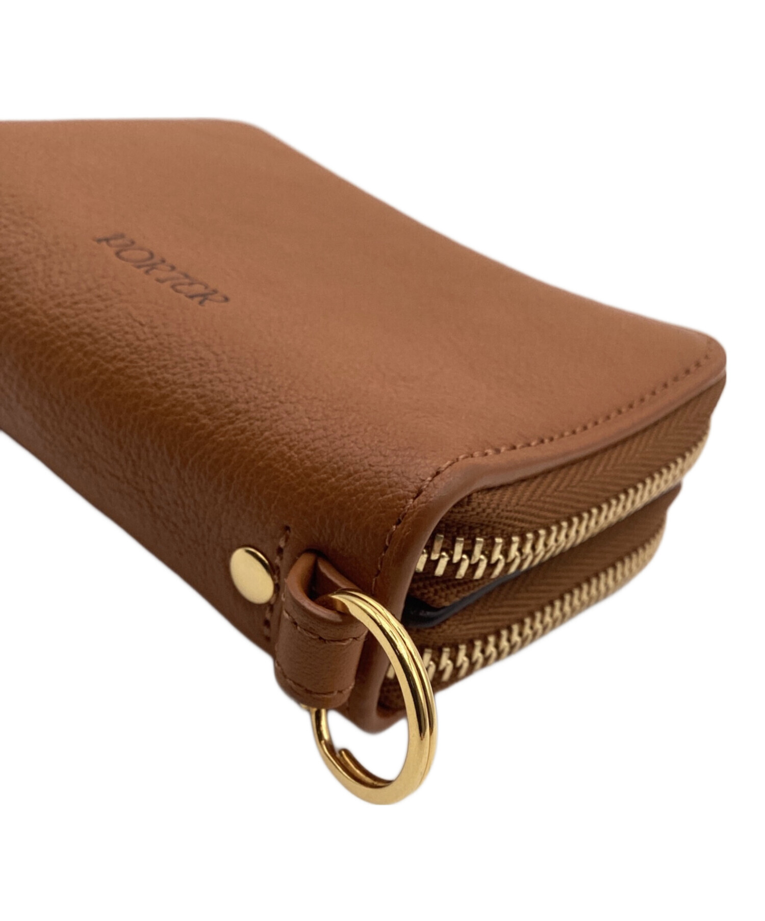 中古・古着通販】PORTER (ポーター) TONE KEY PURSE ブラウン