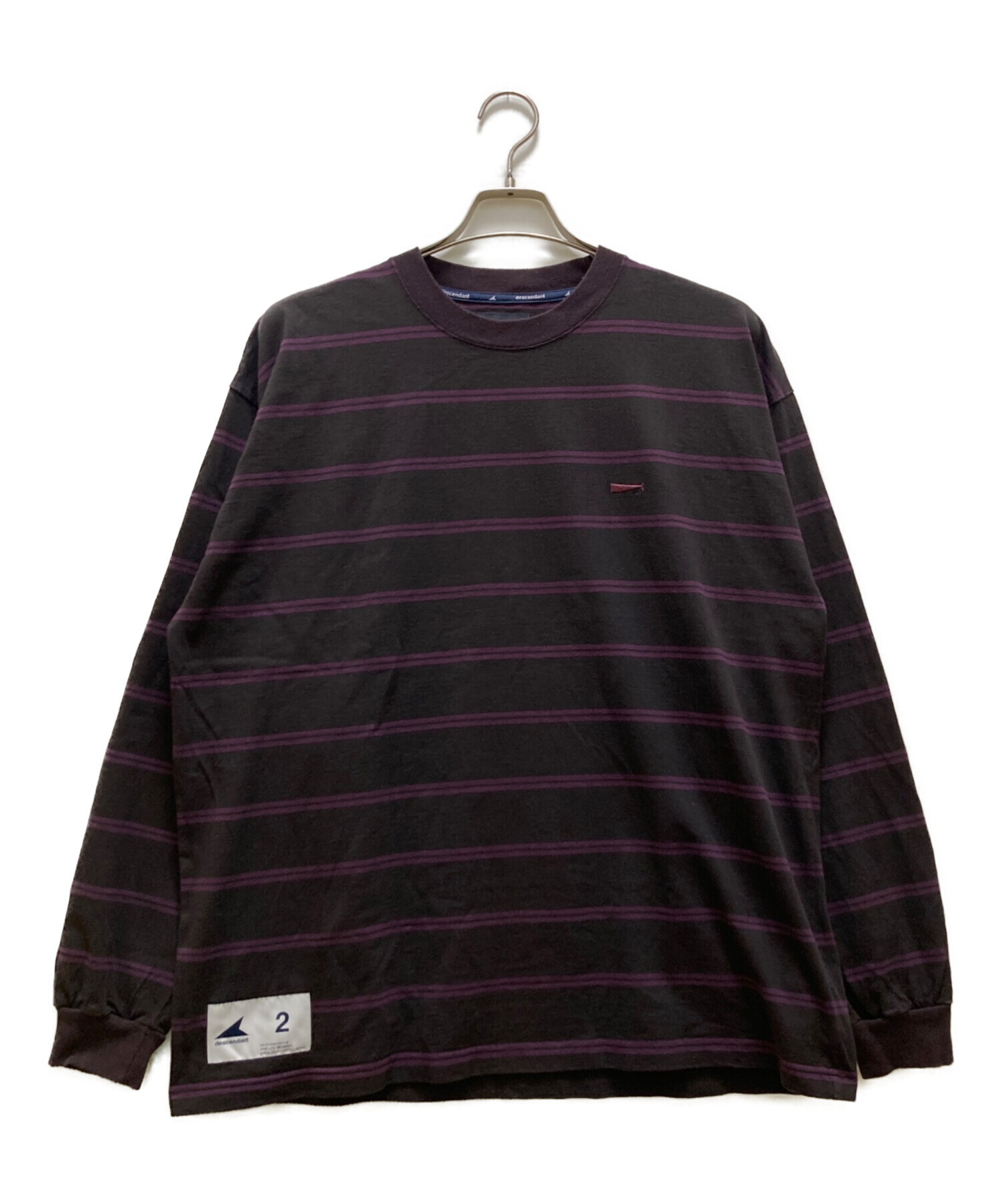 中古・古着通販】DESCENDANT (ディセンダント) HORIZONTAL STRIPE LS 