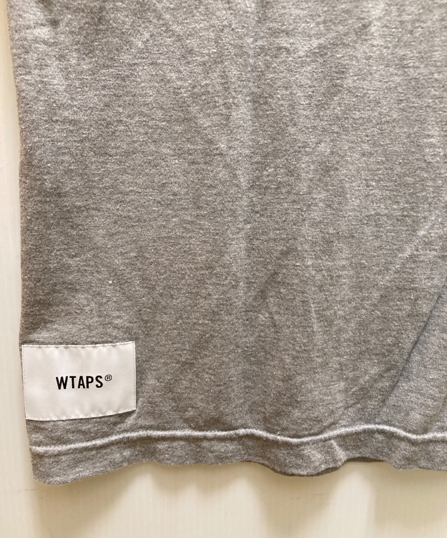 中古・古着通販】WTAPS (ダブルタップス) WTVUA/SS/COTTON グレー