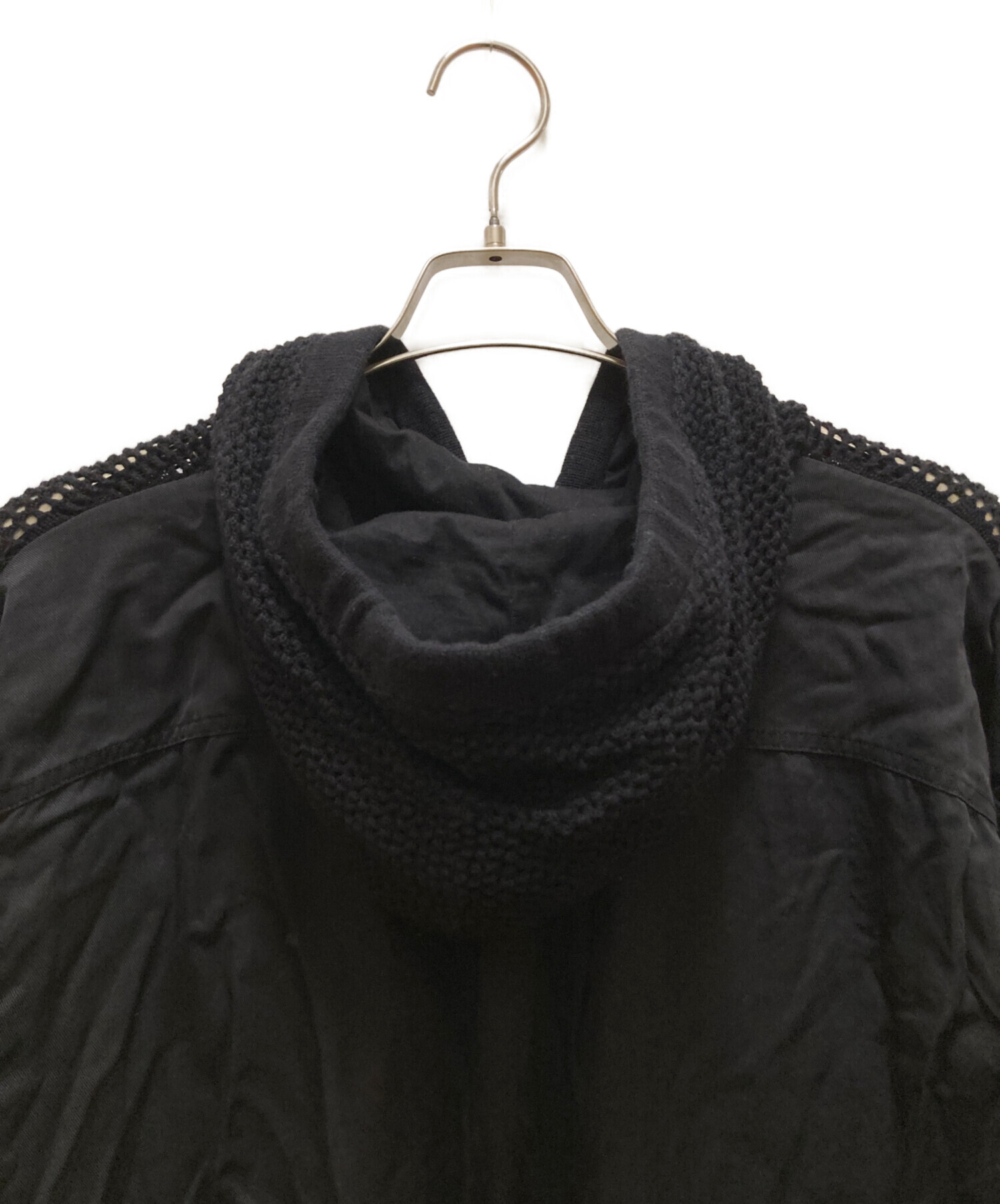 中古・古着通販】DIESEL (ディーゼル) フード付きメッシュジップアップ