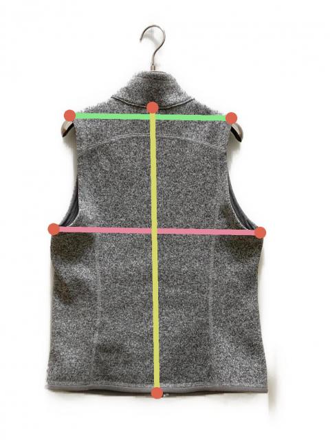 中古・古着通販】Patagonia (パタゴニア) ベターセーターベスト グレー