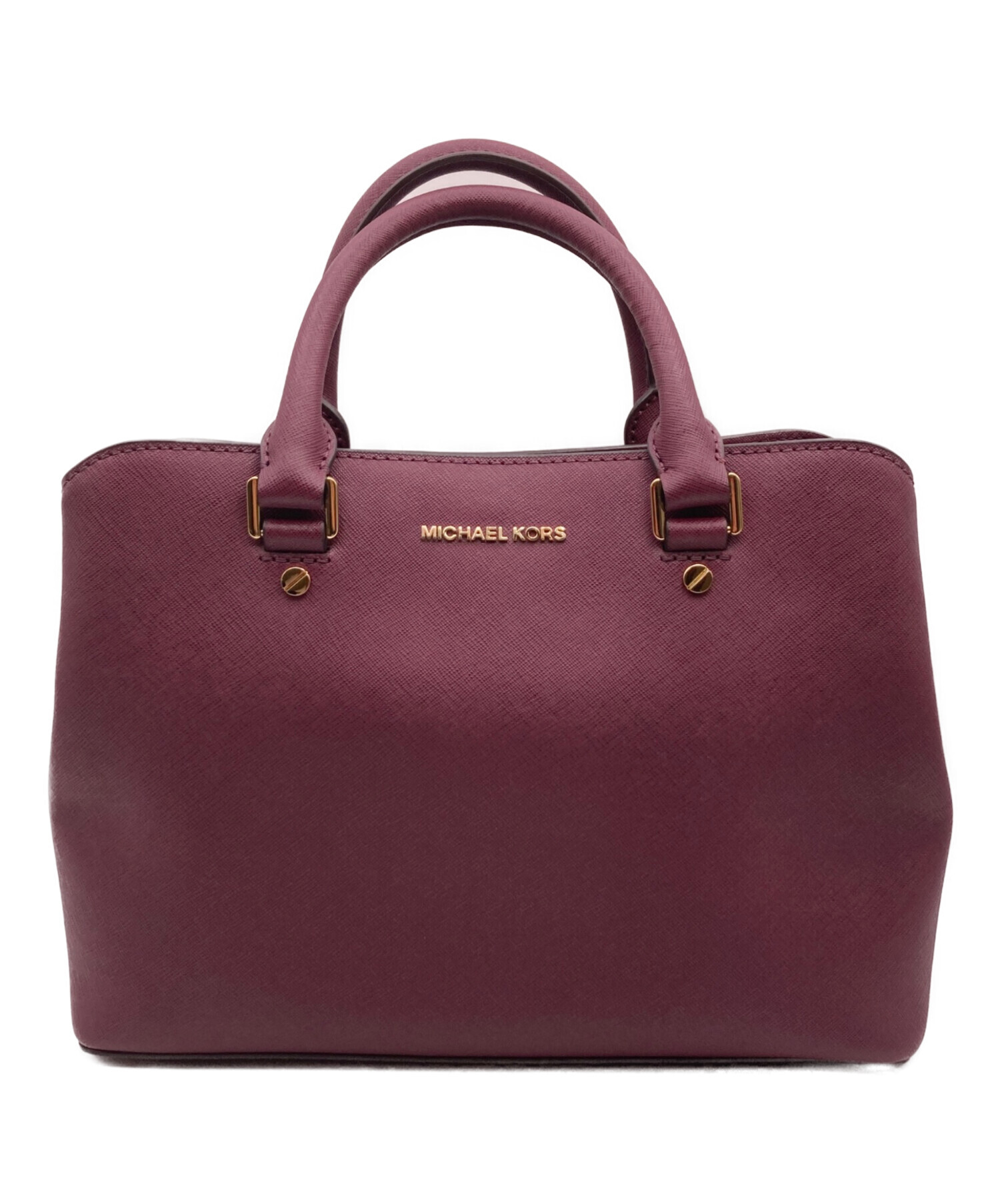 中古・古着通販】MICHAEL KORS (マイケル・コース) 2WAYバッグ レッド