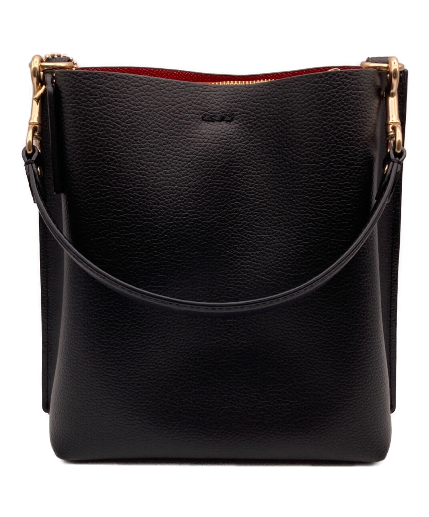 中古・古着通販】COACH (コーチ) モリー バケット バッグ 22 ブラック