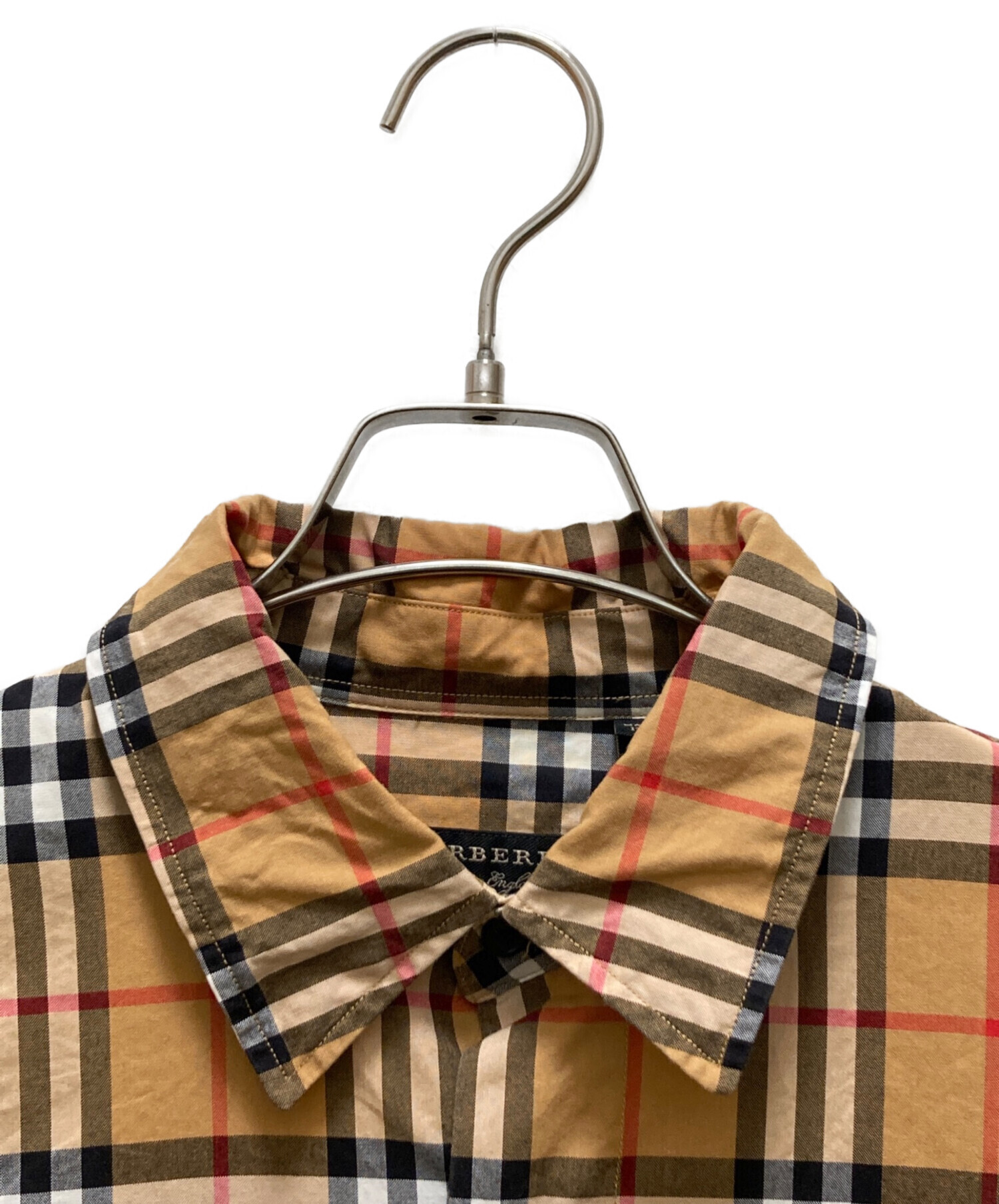 中古・古着通販】BURBERRY (バーバリー) レインボーノバチェックシャツ