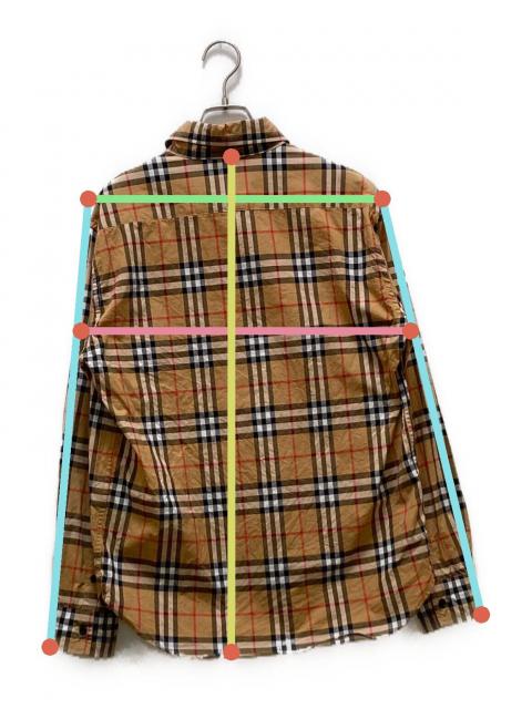 中古・古着通販】BURBERRY (バーバリー) レインボーノバチェックシャツ