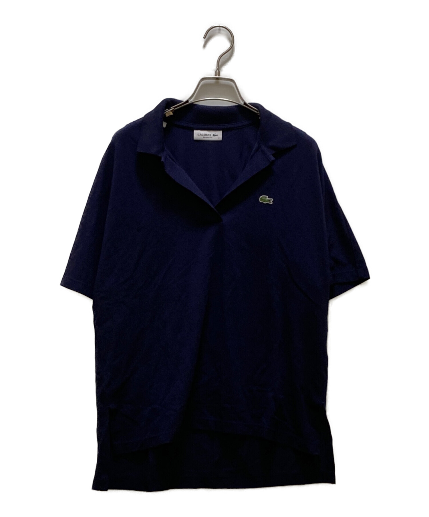 中古・古着通販】LACOSTE (ラコステ) スキッパーネックポロシャツ