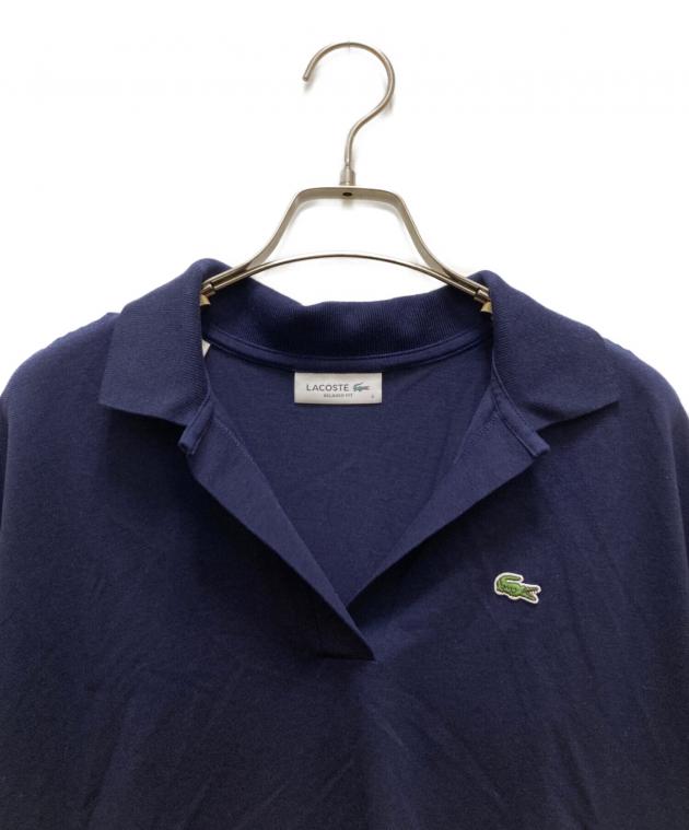 中古・古着通販】LACOSTE (ラコステ) スキッパーネックポロシャツ