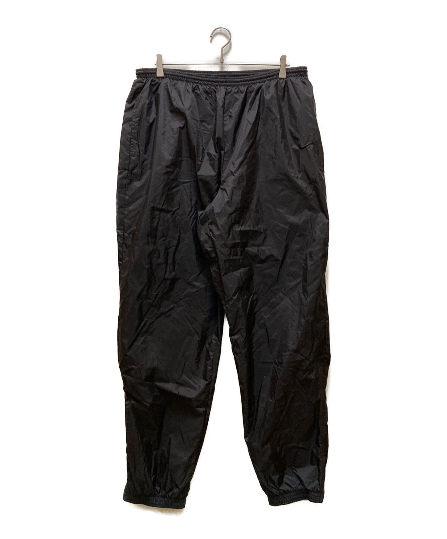デッドストックnikeナイキvintageナイロンパンツold黒ブラック 中古・古着通販】NIKE (ナイキ) ヴィンテージナイロントラックパンツ