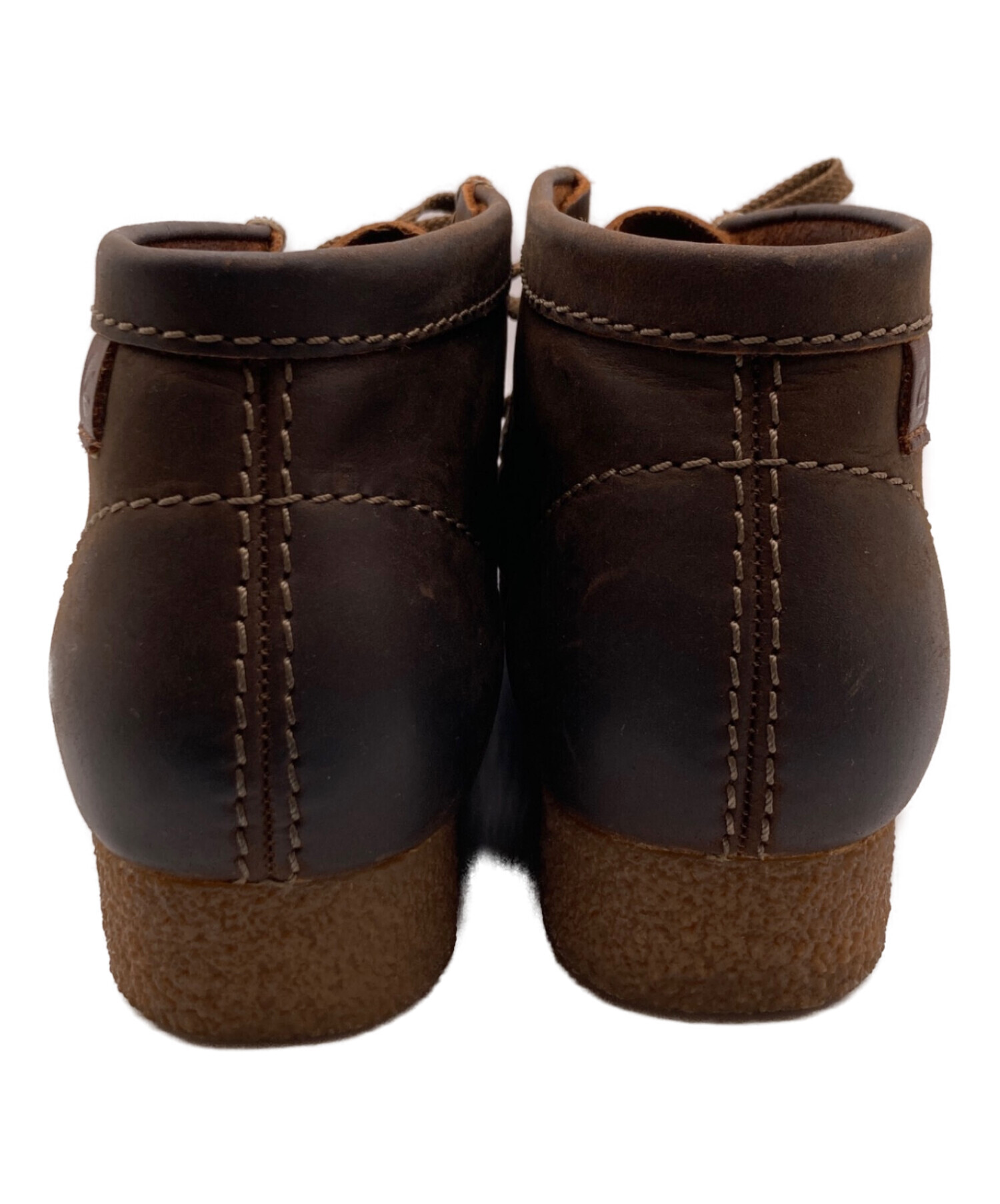 中古・古着通販】CLARKS (クラークス) シェイカー ブーツ ブラウン