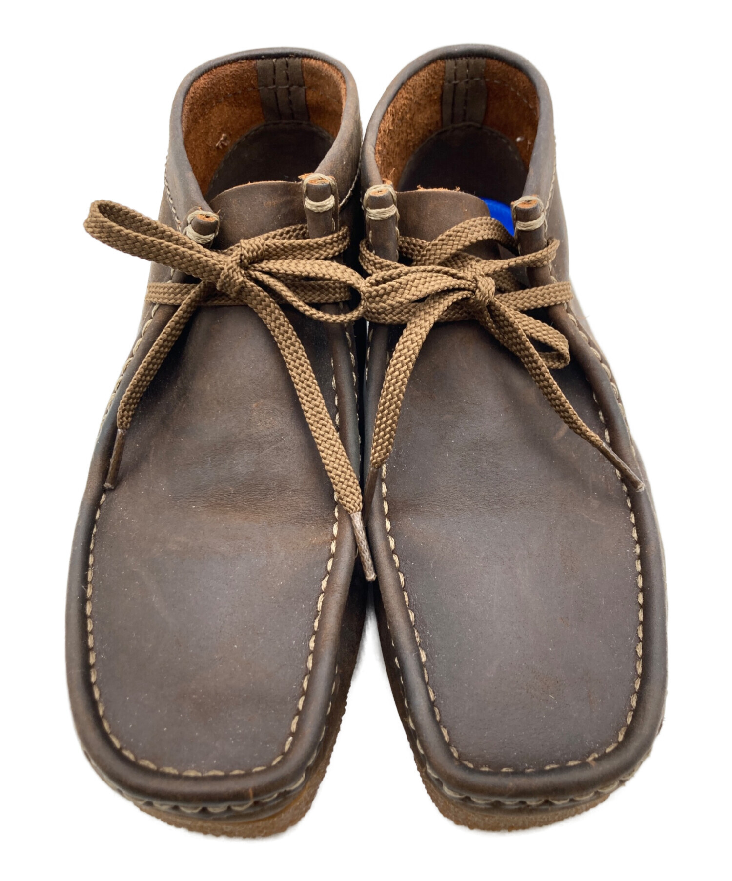 中古・古着通販】CLARKS (クラークス) シェイカー ブーツ ブラウン