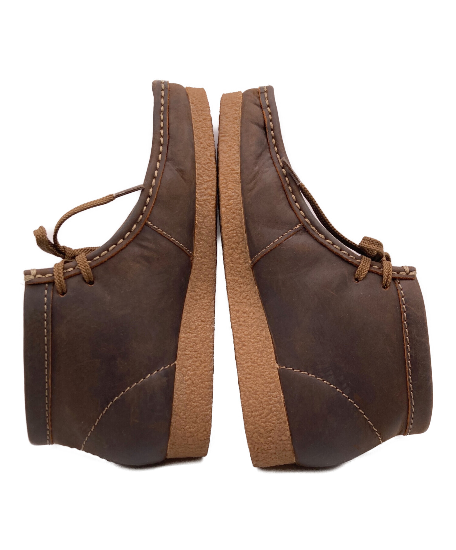 【新品未使用】クラークス シェイカーブーツ ブラウンレザー 中古・古着通販】CLARKS (クラークス) シェイカー ブーツ ブラウン