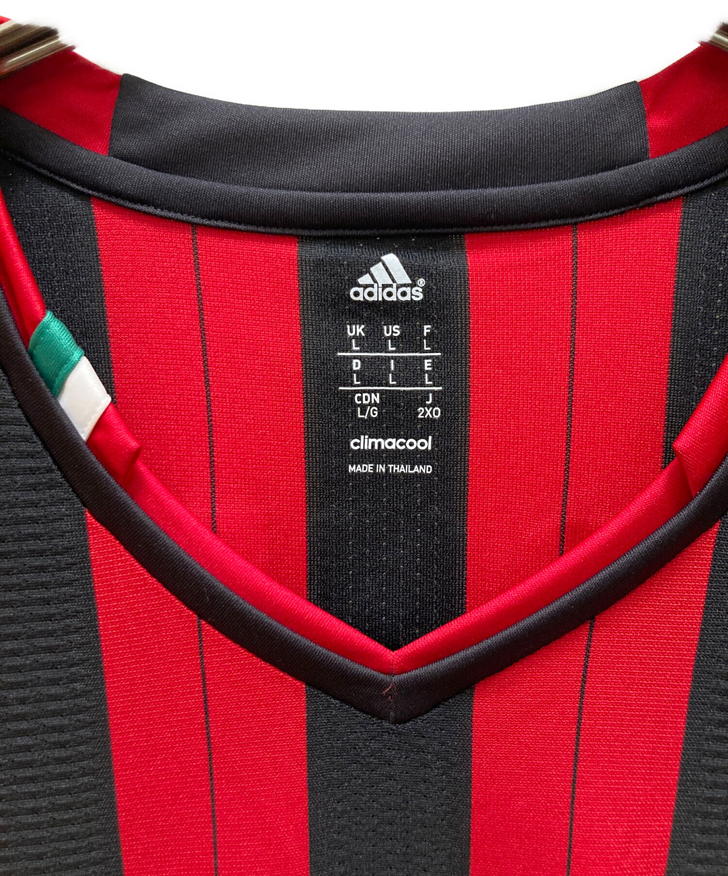 adidas アディダス ACミラン　100周年記念モデルユニ　サイズ2XO 中古・古着通販】adidas (アディダス) ACミラン 13/14 レプリカ