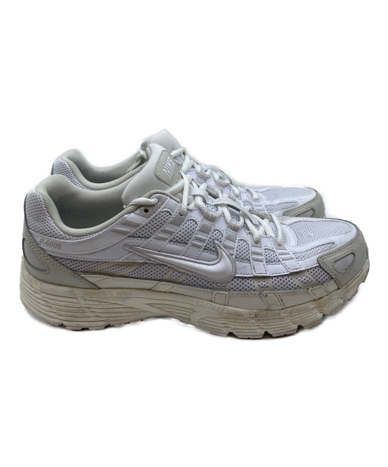 中古・古着通販】NIKE (ナイキ) ローカットスニーカー ホワイト サイズ