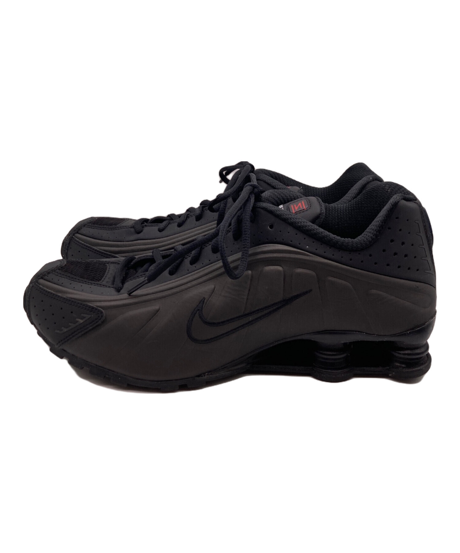 ナイキ ショックス アールフォー ブラック／ブライトクリムゾン　サイズ29 中古・古着通販】NIKE (ナイキ) ショックス R4 