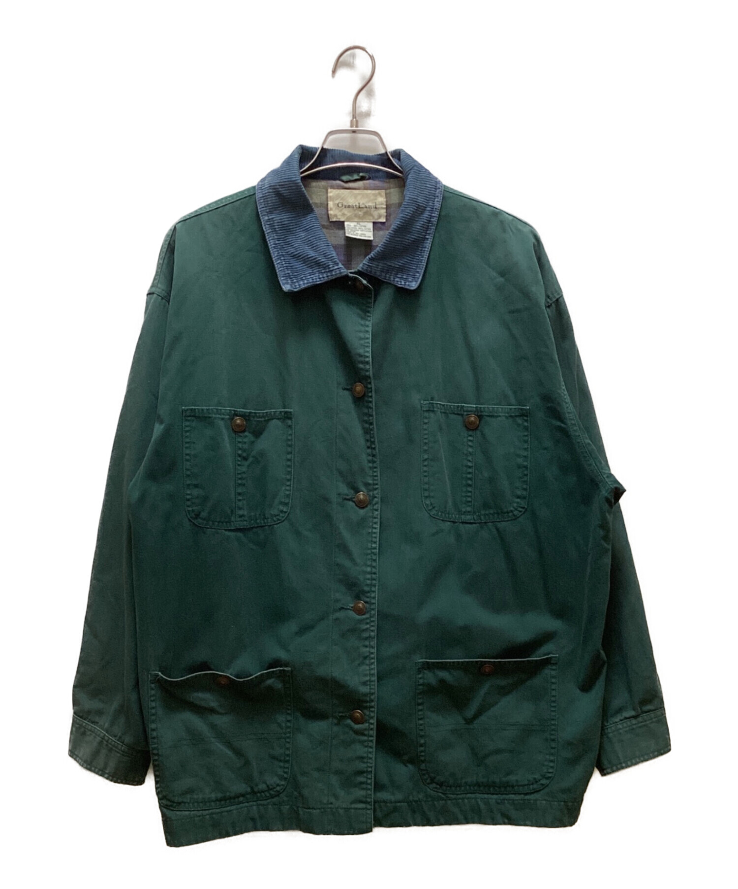 中古・古着通販】Great Land (グレートランド) オールド襟コーズ