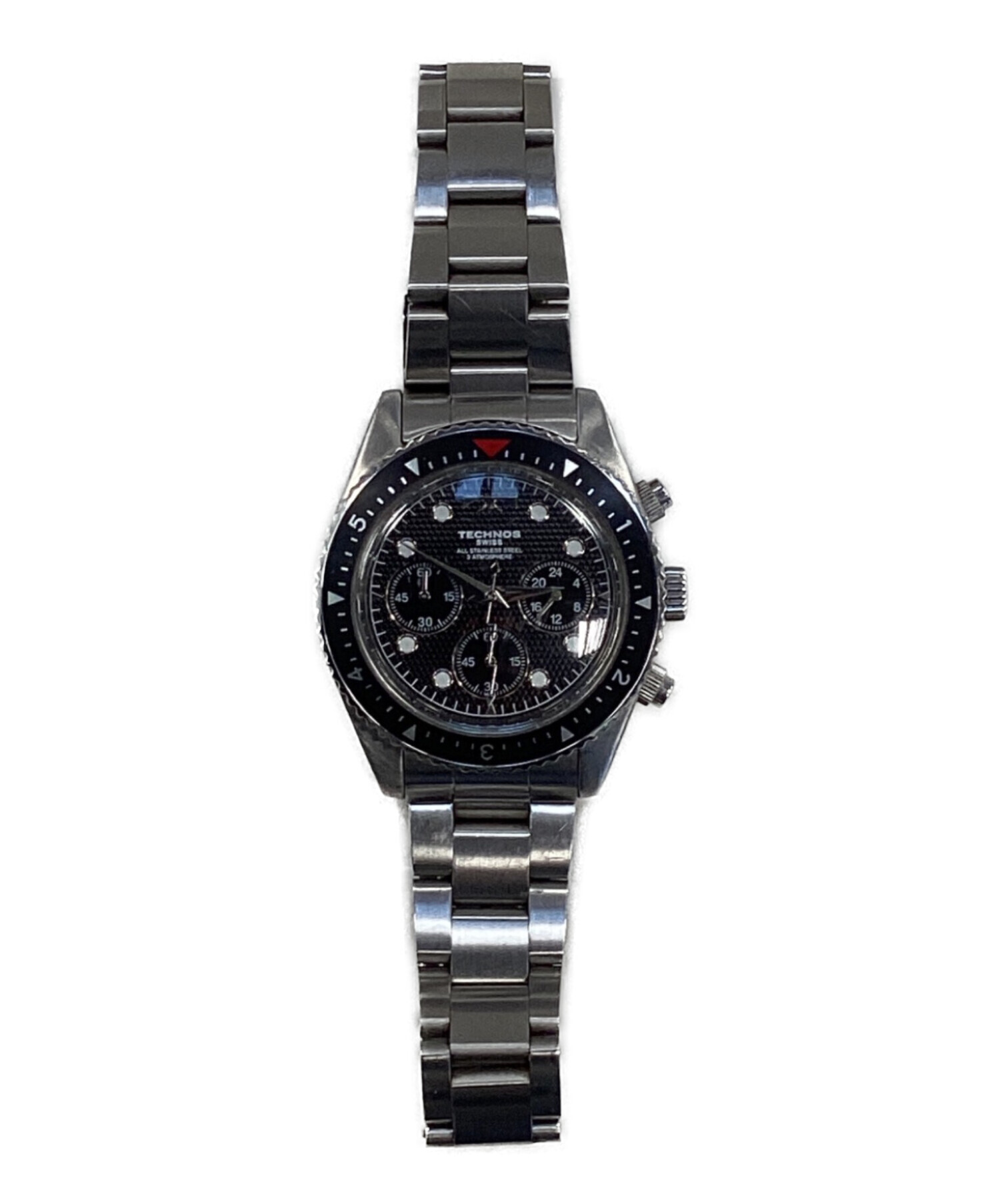 中古・古着通販】TECHNOS (テクノス) クォーツ式クロノグラフ 腕時計