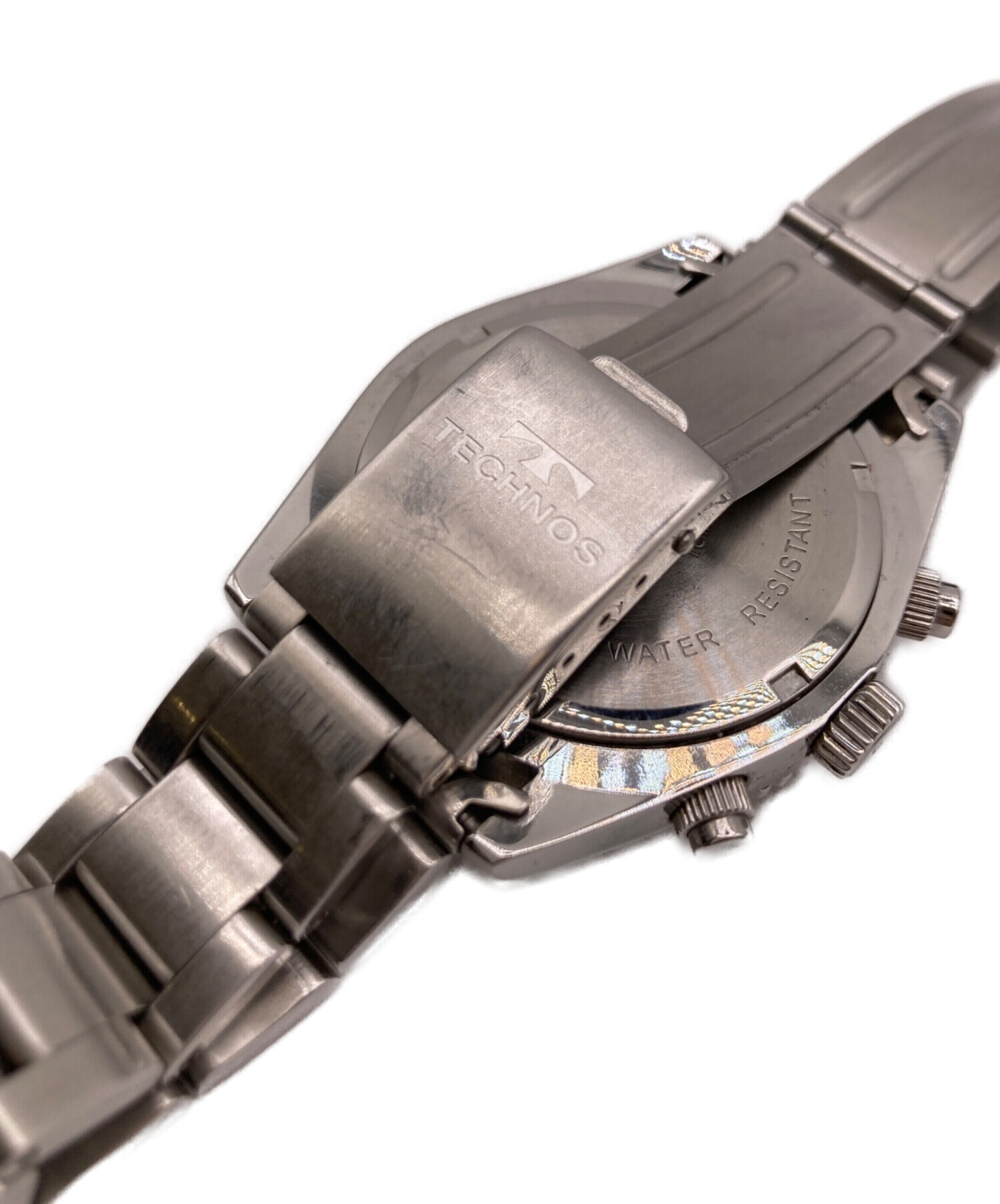 中古・古着通販】TECHNOS (テクノス) クォーツ式クロノグラフ 腕時計