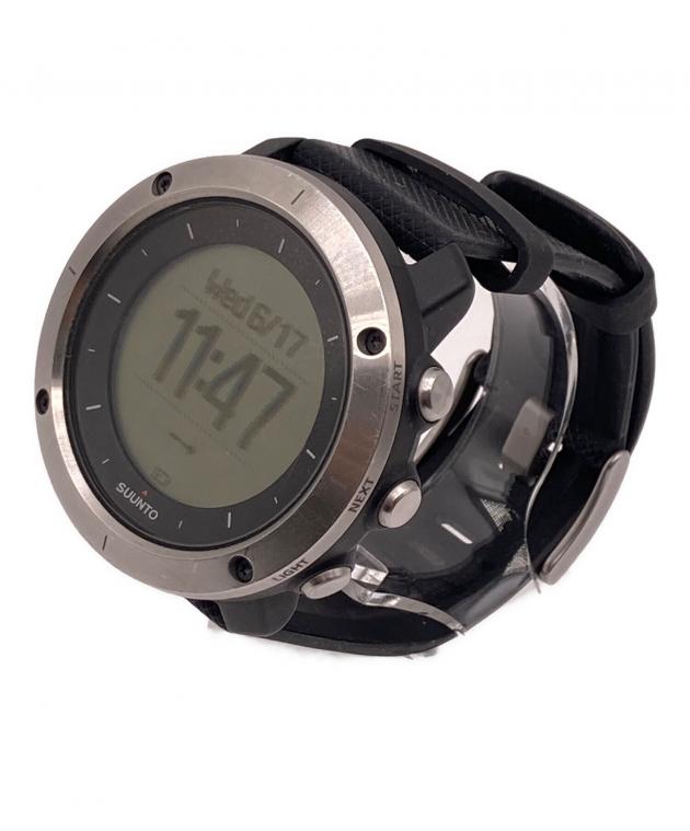 腕時計 スントSUUNTO TRAVERSE GRAPHITE ［中古品］ 中古・古着通販】SUUNTO (スント) トラバース デジタルウォッチ